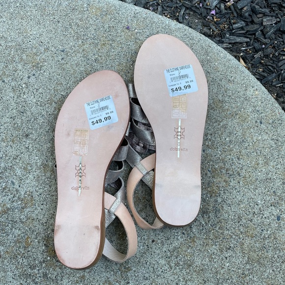 Dolce Vita soft leather sandals 8 - Picture 8 of 10